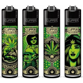 Zapalovač Classic Grass Art (Clipper)