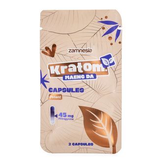 Kapsle s kratomem – extrakt 45 mg (Zamnesia)
