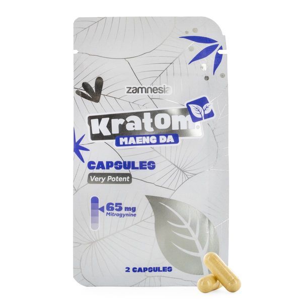Kapsle s kratomem – extrakt 65 mg (Zamnesia)