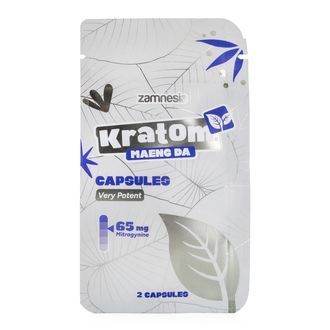 Kapsle s kratomem – extrakt 65 mg (Zamnesia)