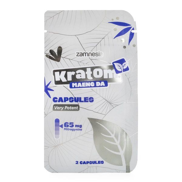 Kapsle s kratomem – extrakt 65 mg (Zamnesia)