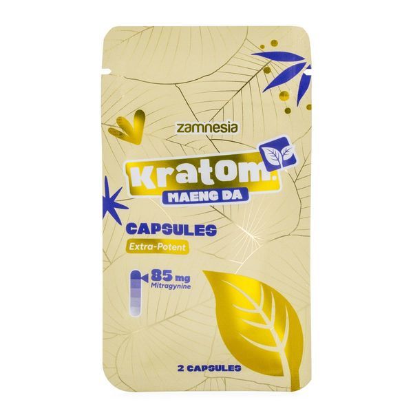 Kapsle s kratomem – 85mg extrakt (Zamnesia)