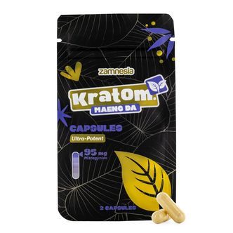 Kapsle s kratomem &ndash; 95 mg extraktu (Zamnesia)
