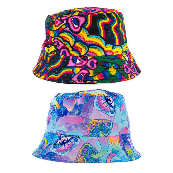 Klobouk bucket s motivem hub