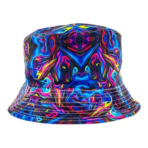 Psychedelický bucket hat