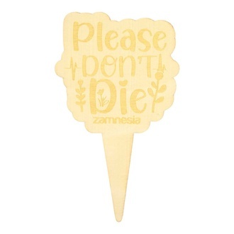 Dřevěné značkovače na květináče (Zamnesia)