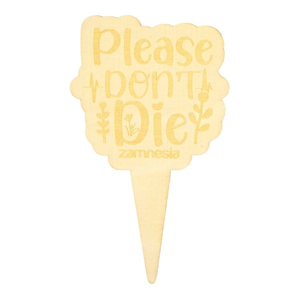 Dřevěné značkovače na květináče (Zamnesia)