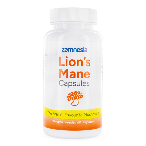 Kapsle s houbou lví hříva (Zamnesia)