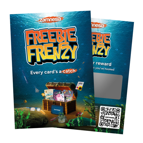 Stírací karta Freebie Frenzy