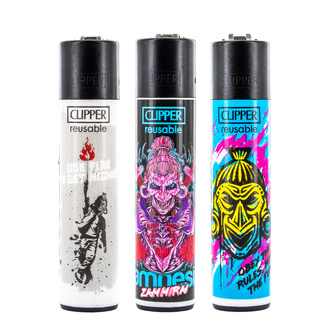 Zapalovače Clipper Zamnesia Art