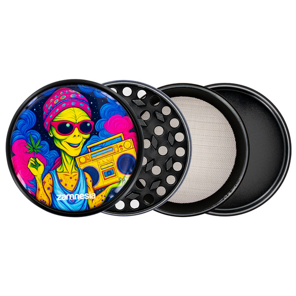 Kolekce kovových drtiček Area 420 (Zamnesia) – 4dílná, Ø63 mm