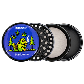 Kovová drtička Puff Pals (Zamnesia) – 4dílná, Ø63 mm