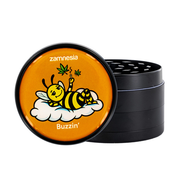 Kovová drtička Puff Pals (Zamnesia) – 4dílná, Ø63 mm