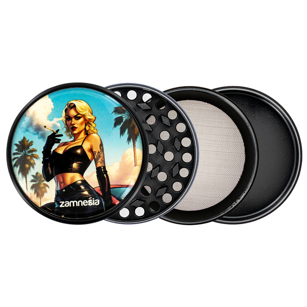 Kolekce kovových drtiček Bad Bitches (Zamnesia) – 4dílná Ø63 mm