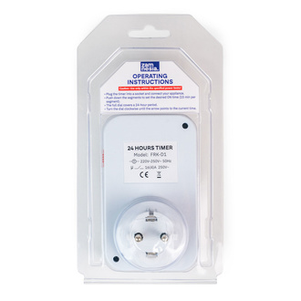 Zásuvkový časovač 24 h (Zamnesia)