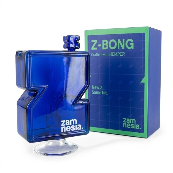The Z Skleněný Bong (Zamnesia x HEMPER)