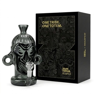 Skleněn&yacute; TRIBE Bong (HEMPER x Zamnesia)
