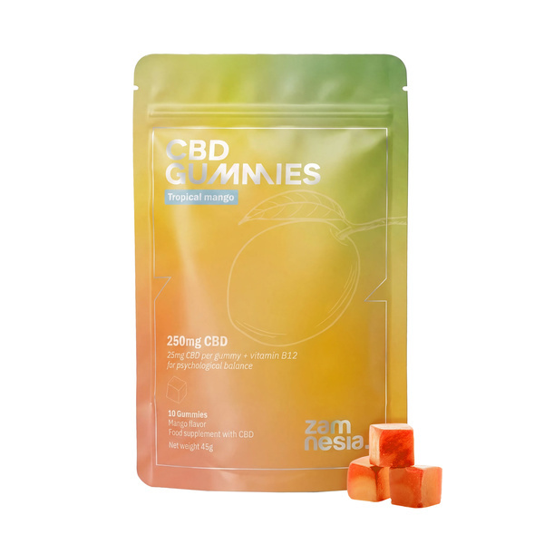 CBD Želé Tropické Mango (Zamnesia)