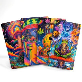 S&aacute;ček Psychedelic Dreams se zap&iacute;n&aacute;n&iacute;m Z-Lock (Extra velk&yacute;)