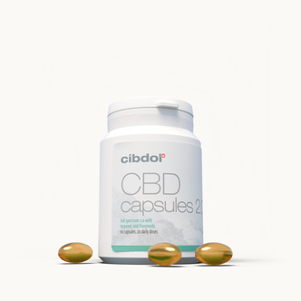 CBD měkk&eacute; kapsle 10 % (Cibdol)