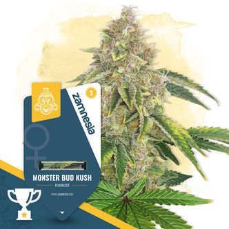 Monster Bud Kush (Zamnesia Seeds) feminizovan&aacute;