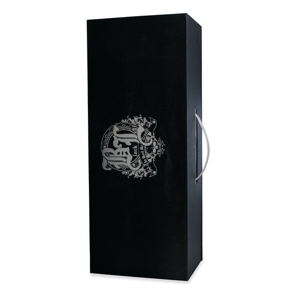 Skleněný bong na bylinky a oleje Black Leaf