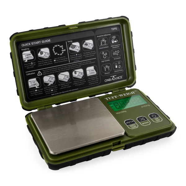 Nárazuvzdorná váha Tuff-Weigh (200 × 0,01 g)