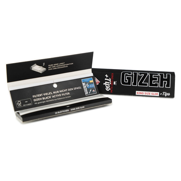 Gizeh King Size Slim papírky + filtry