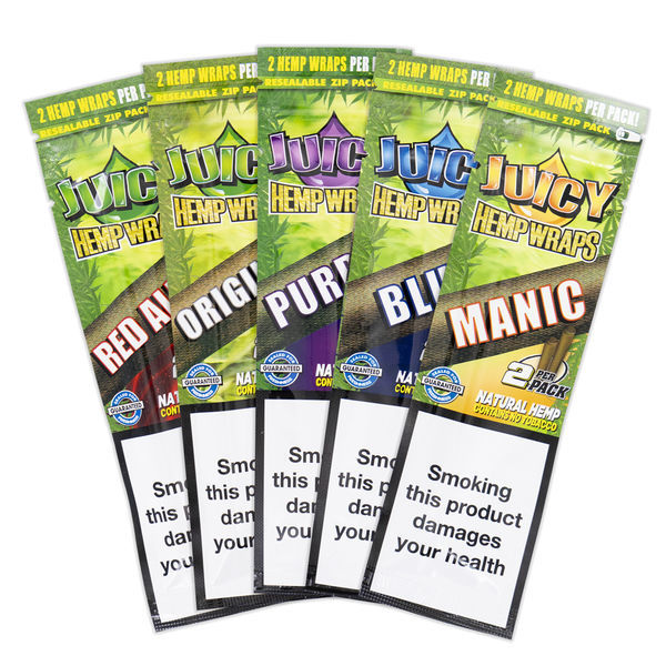 Juicy Jay's konopné wrapy