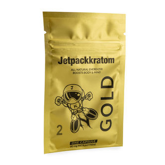 Jetpackkratom GOLD 80mg extrakt &ndash; kapsle