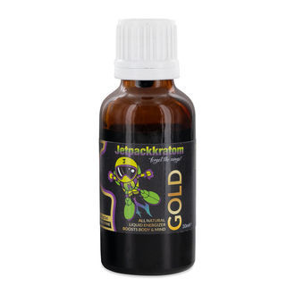 Jetpackkratom GOLD tekutý extrakt – 80 mg