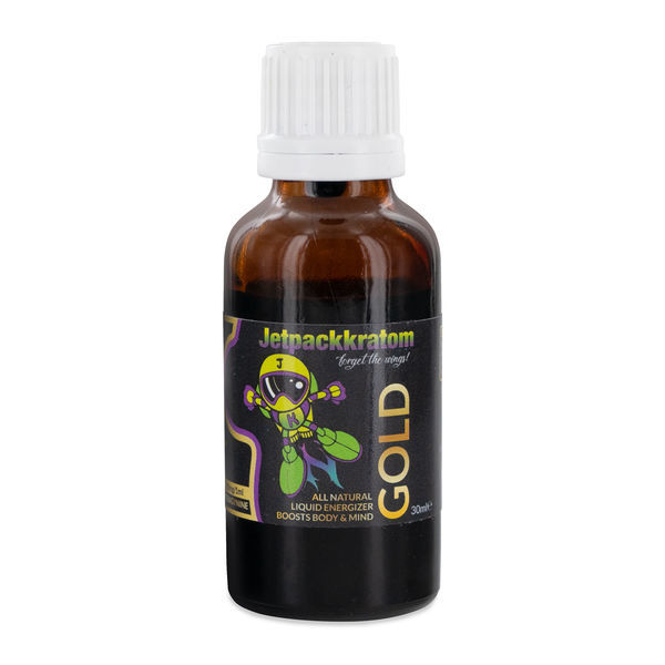 Jetpackkratom GOLD tekutý extrakt – 80 mg