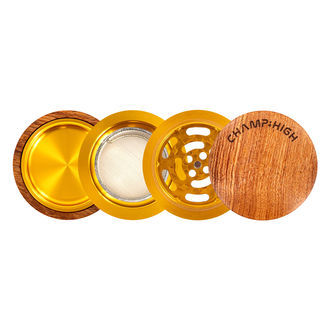 Hliníková/dřevěná drtička Champ High