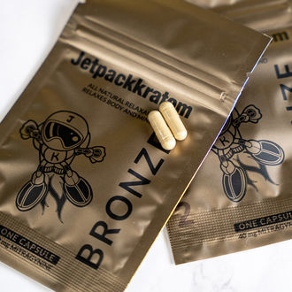 Jetpackkratom BRONZE 40mg extrakt – kapsle