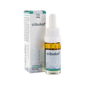 CBD olej 15&nbsp;% (Cibdol)