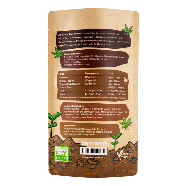 Hnojivo Monster Bud Mix