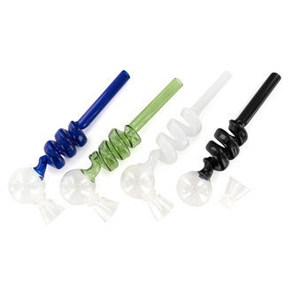 Spirálová skleněná dýmka DMT