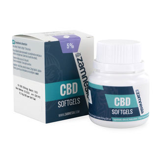 CBD softgel kapsle 5 % (Zamnesia)