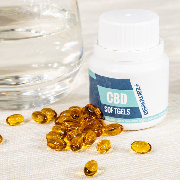 CBD softgel kapsle 5 % (Zamnesia)