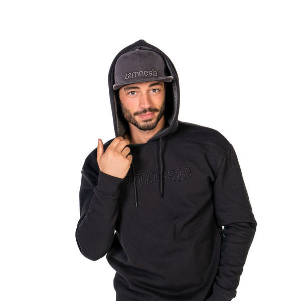 Šedá snapback kšiltovka Zamnesia