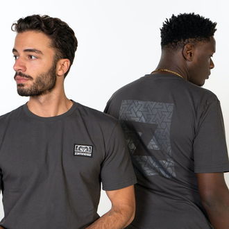 Grafické tričko Zamnesia Icon | Šedé