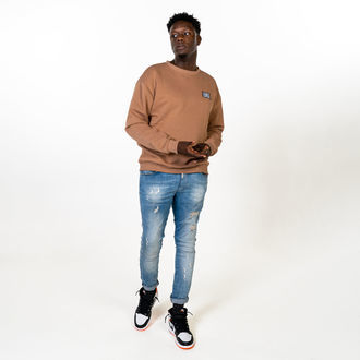 Mikina Zamnesia Icon | Hnědá