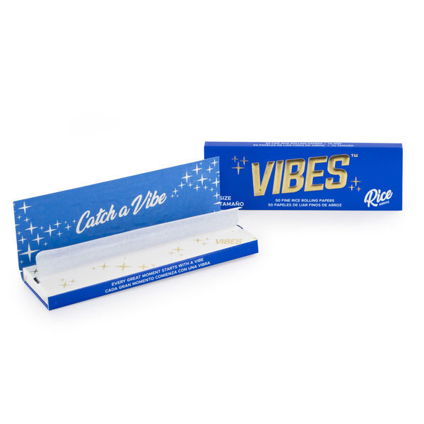 Vibes rýžové cigaretové papírky 1¼