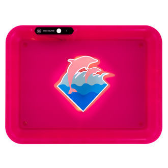 Balic&iacute; t&aacute;cek Pink Dolphin (Glow Tray)