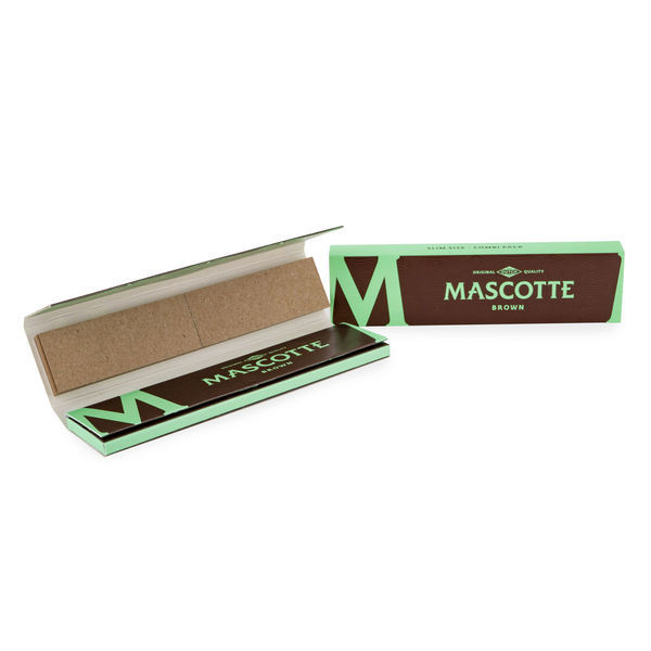 Mascotte Brown Combi Slim Size papírky + filtry