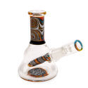 Mini olejový bong Orange Swirl (Black Leaf)