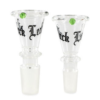 Skleněná konická hlavička (Black Leaf)