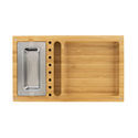 Bambusový trojitý skládací balicí tácek (RAW)