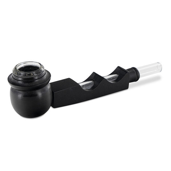 Hybridní skleněná/dřevěná dýmka Wave