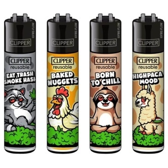 Zapalovač Stoned Animals (Clipper)